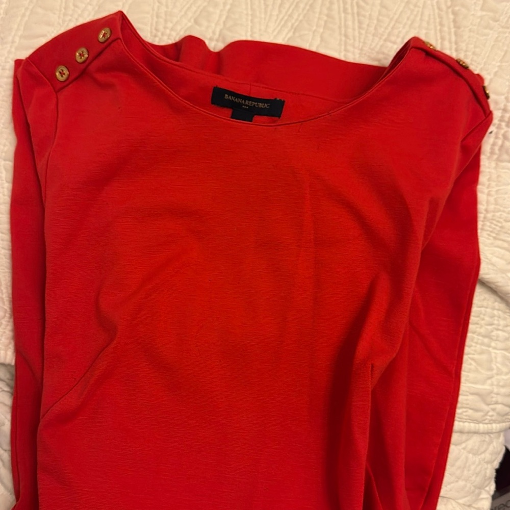 Banana Republic Red Dress
